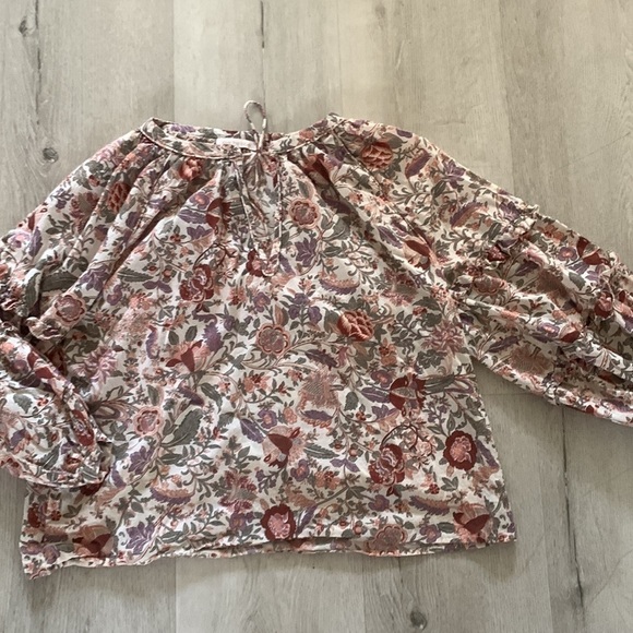 Anthropologie Love The Floral‎ Label Botanical Top NWOT Size Medium - Picture 3 of 14